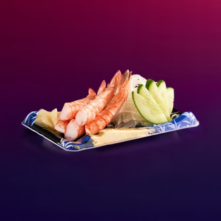 Сашими из креветок
