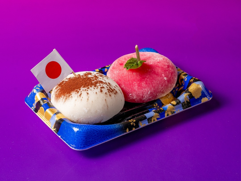 Набор моти "Яблоко-корица, японский чизкейк"