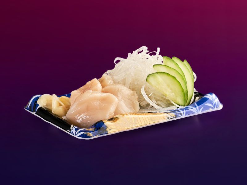 Сашими из гребешка